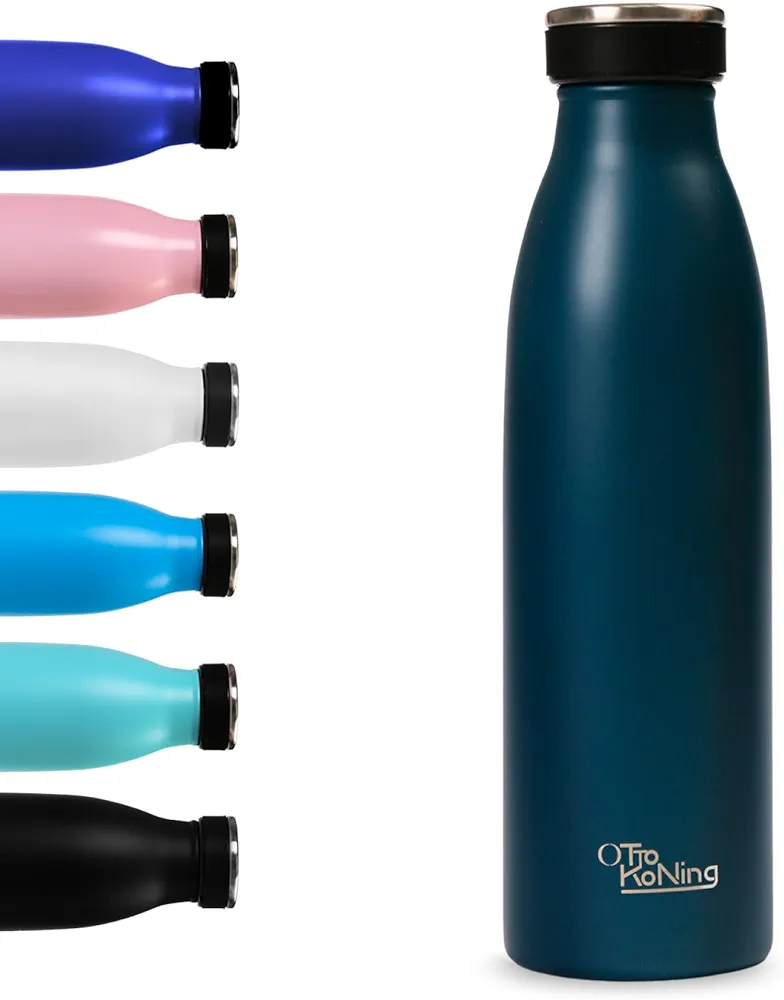 Butelka na wodę ze stali nierdzewnej 500 ml - Otto Koning