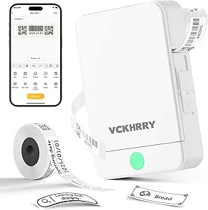 Drukarka etykiet Bluetooth Samoprzylepne urządzenie do etykietowania