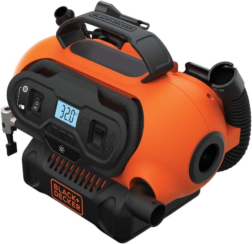 BLACK+DECKER Kompresor-sprężarka 11 bar 12V / 18V / 230V, BDCINF18N-QS