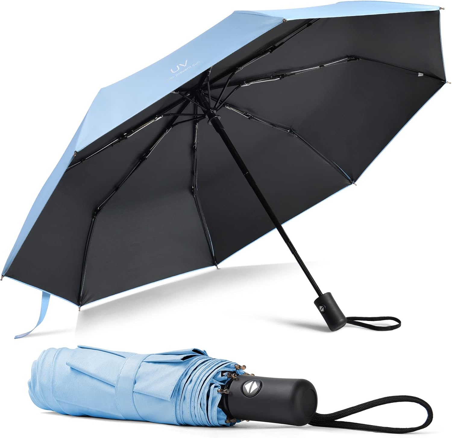 Vicloon Parasol parasol składany automatyczny - powłoka teflonowa 210T