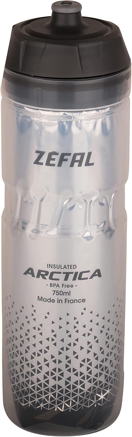 Bidon Zefal Arctica, 750 ML, srebrno-czarny i biało-różowy