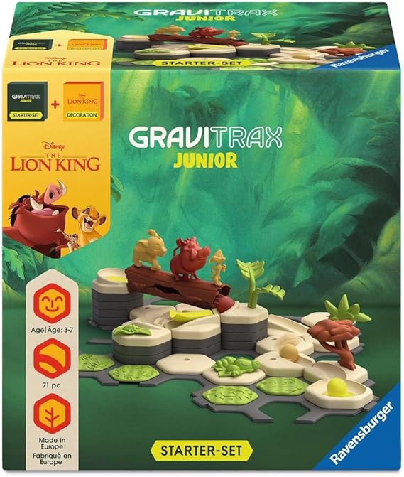 Ravensburger GraviTrax Junior Zestaw startowy + Król Lew