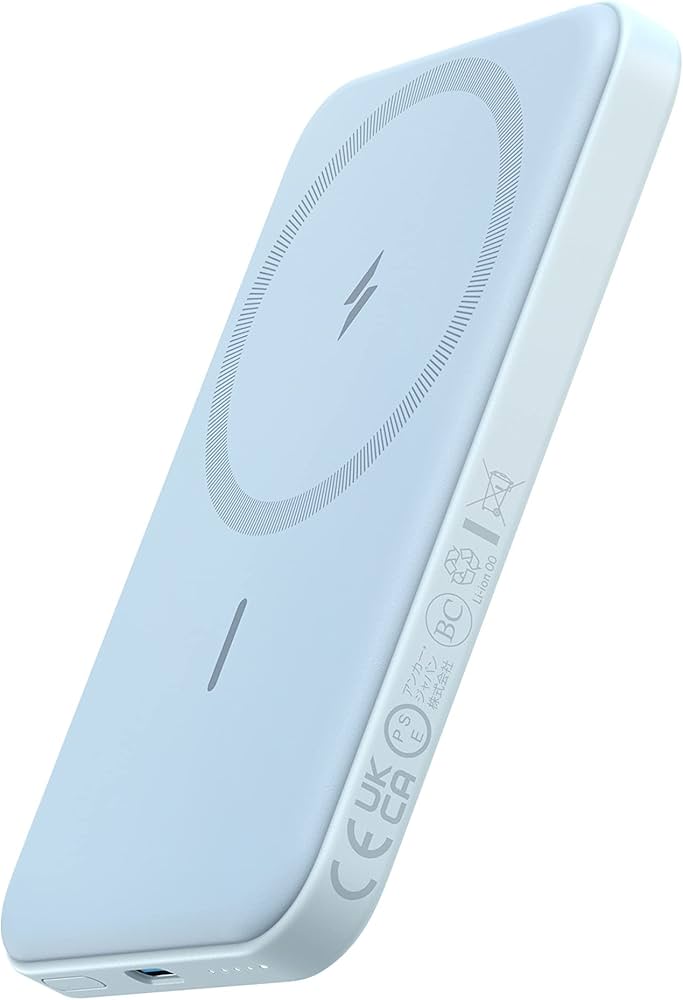 Anker 621 Magnetic Battery (MagGo), magnetyczny powerbank 5000 mAh, z kablem USB-C