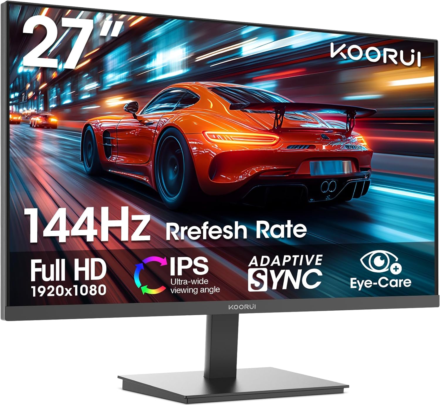 KOORUI E2711K monitor gamingowy o przekątnej 27"