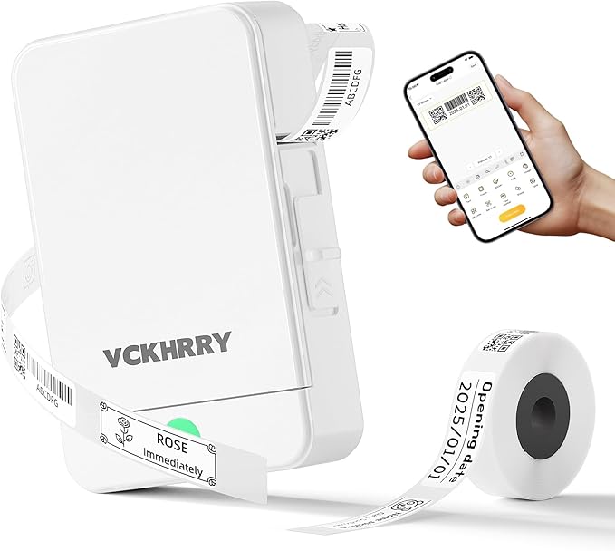 Drukarka etykiet Bluetooth VCKHRRY
