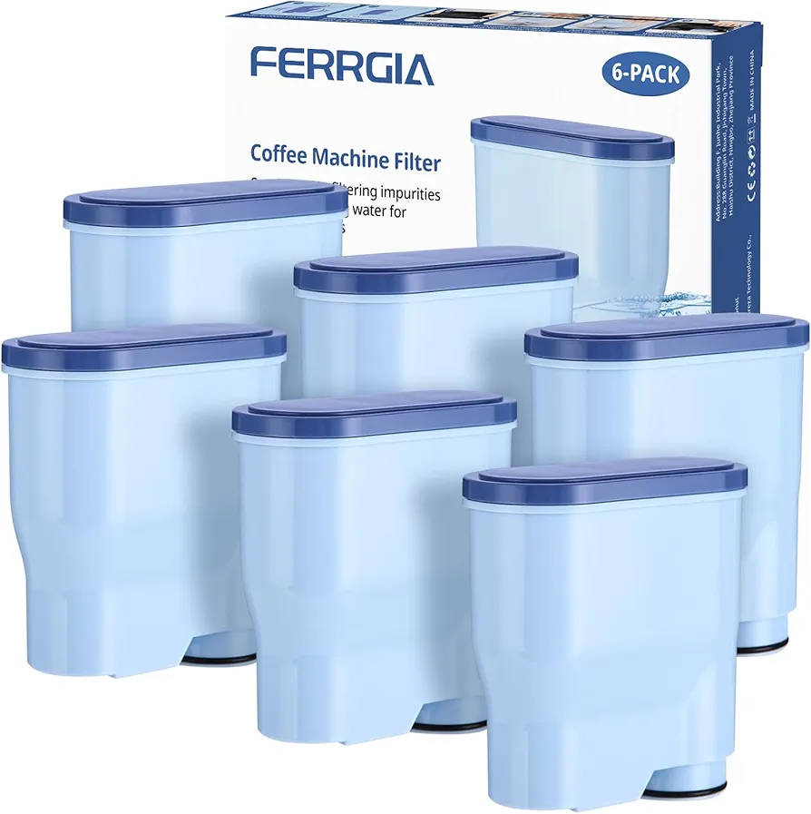 6 sztuk filtrów wody do ekspresów Philips CA6903/10, CA6903/22