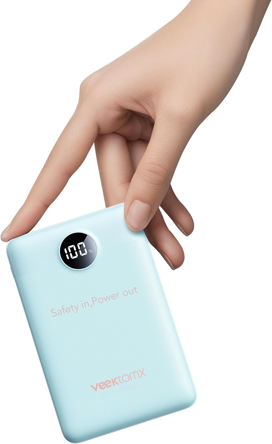 VEEKTOMX Mini Power Bank 10000mAh, 22.5W Quick Charge, PD 3.0
