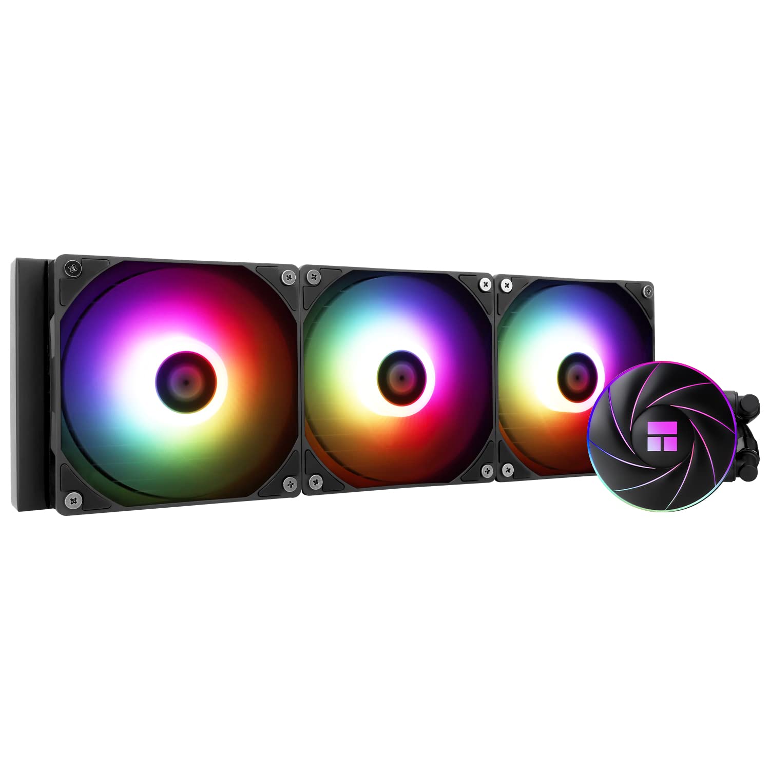 TR-Thermalright Aqua Elite 360 Chłodzenie procesora cieczą Aio 360 mm 3 wentylatorów PWM Low Noise-ARGB