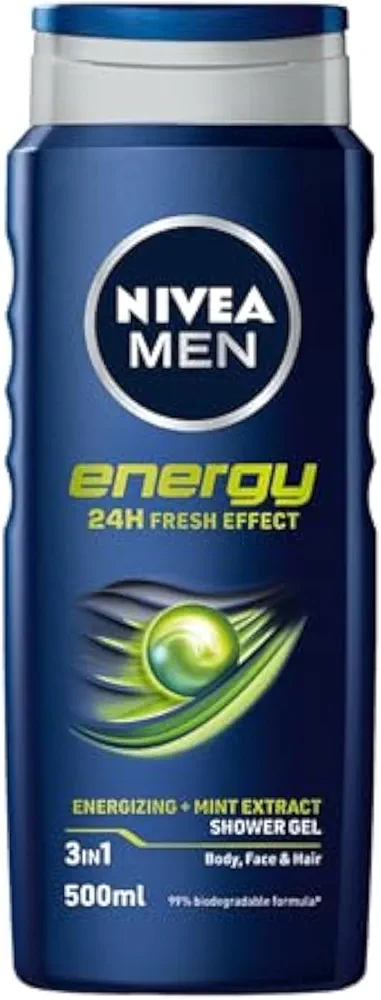 NIVEA MEN Energy Żel pod prysznic (1 x 500 ml)