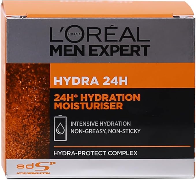 L'Oréal Paris Men Expert Hydra 24H Krem do twarzy intensywnie nawilża, nietłusty, nielepiący się, 50ml