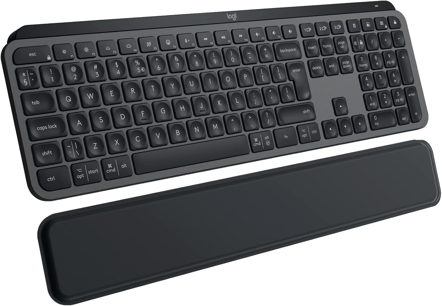 Logitech MX Keys S Bezprzewodowa klawiatura o niskim profilu