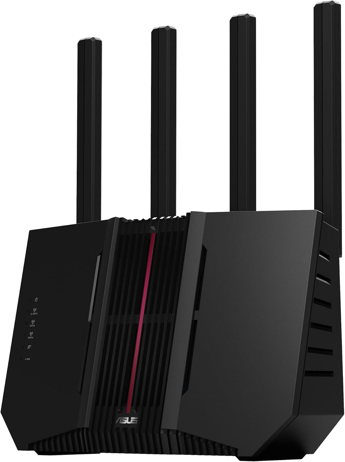 Router ASUS RT-BE92U Tri-band 7 WiFi AiMesh 9,7 Gb/s, 320 MHz, 4K-QAM