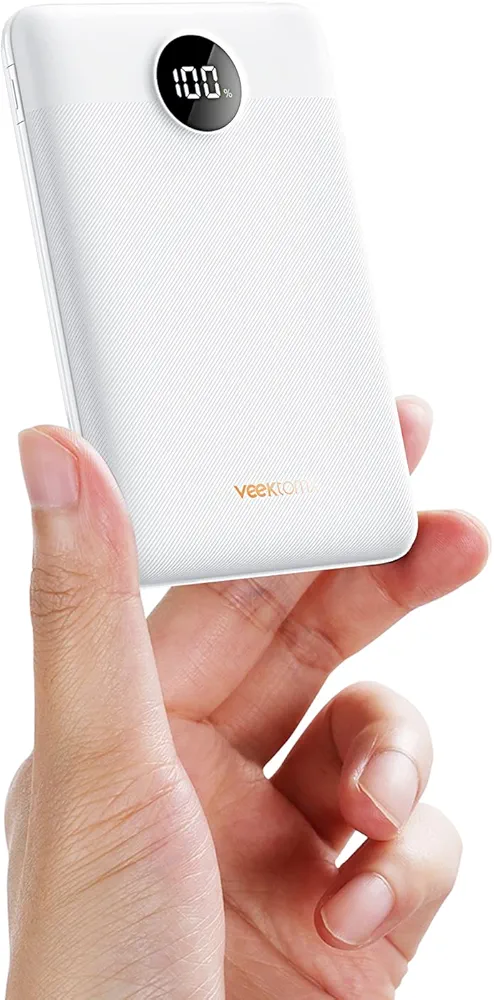 VEEKTOMX Mini Power Bank 10000mAh powerbank 22,5W PD QC3.0
