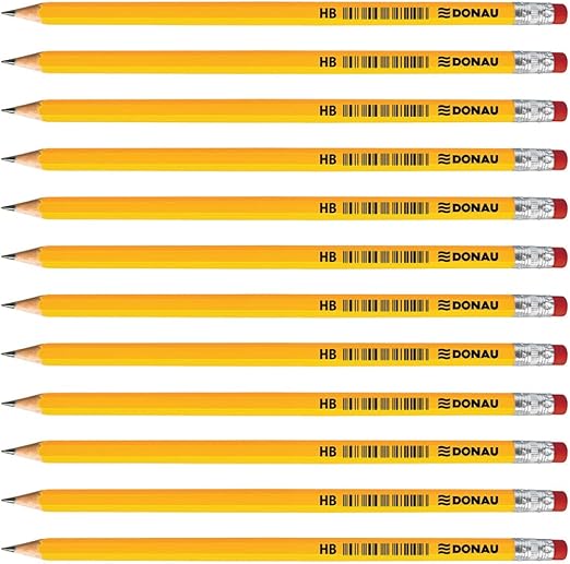 [Amazon] Officer Products Donau 7386001PL-99 Ołówek Drewniany, Żółty, 12 Szt. (DARMOWA DOSTAWA dla PRIME AMAZON)