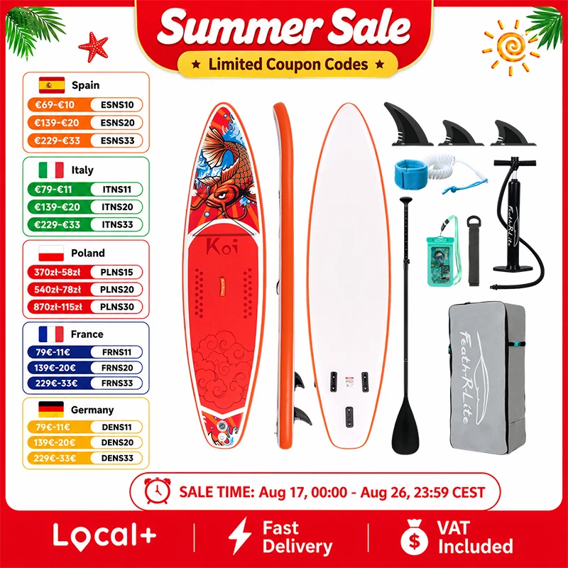 Funwater SUPFR01D Nadmuchiwana deska do SUP, (350*84*15cm), do 165KG