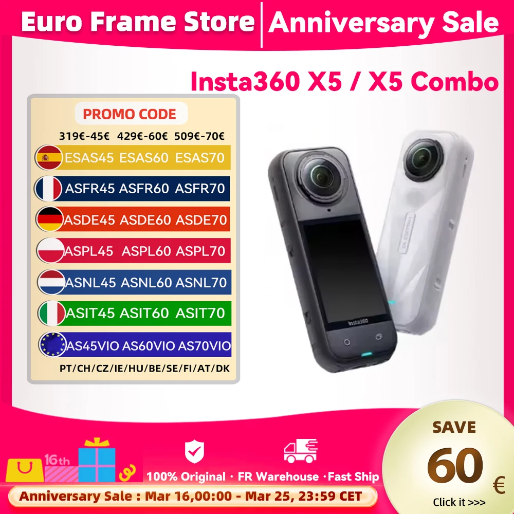 Kamera sportowa Insta360 X5