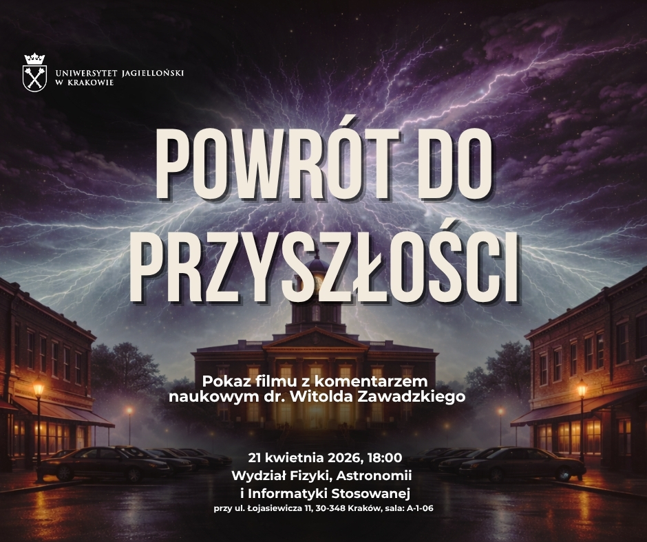 Bezpłatny pokaz filmu „Powrót do przyszłości” z komentarzem naukowym