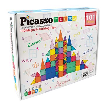 PICASSO Klocki magnetyczne Picasso 101 elementów