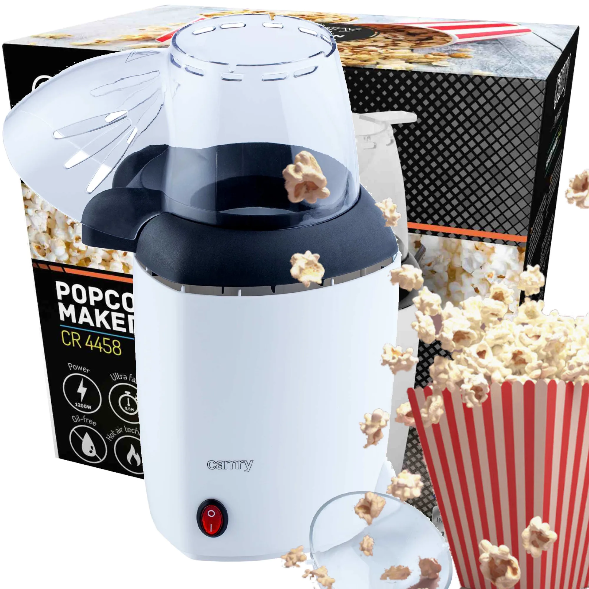Urządzenie do popcornu Popcorn Maker CR4458