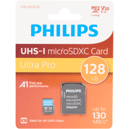 Karta microSD Philips 128GB + adapter