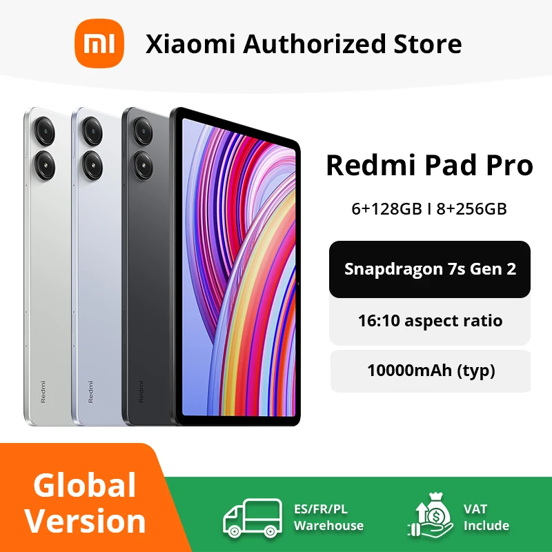 Tablet Xiaomi Redmi Pad Pro 6/128GB (8/256GB za ~703zł)