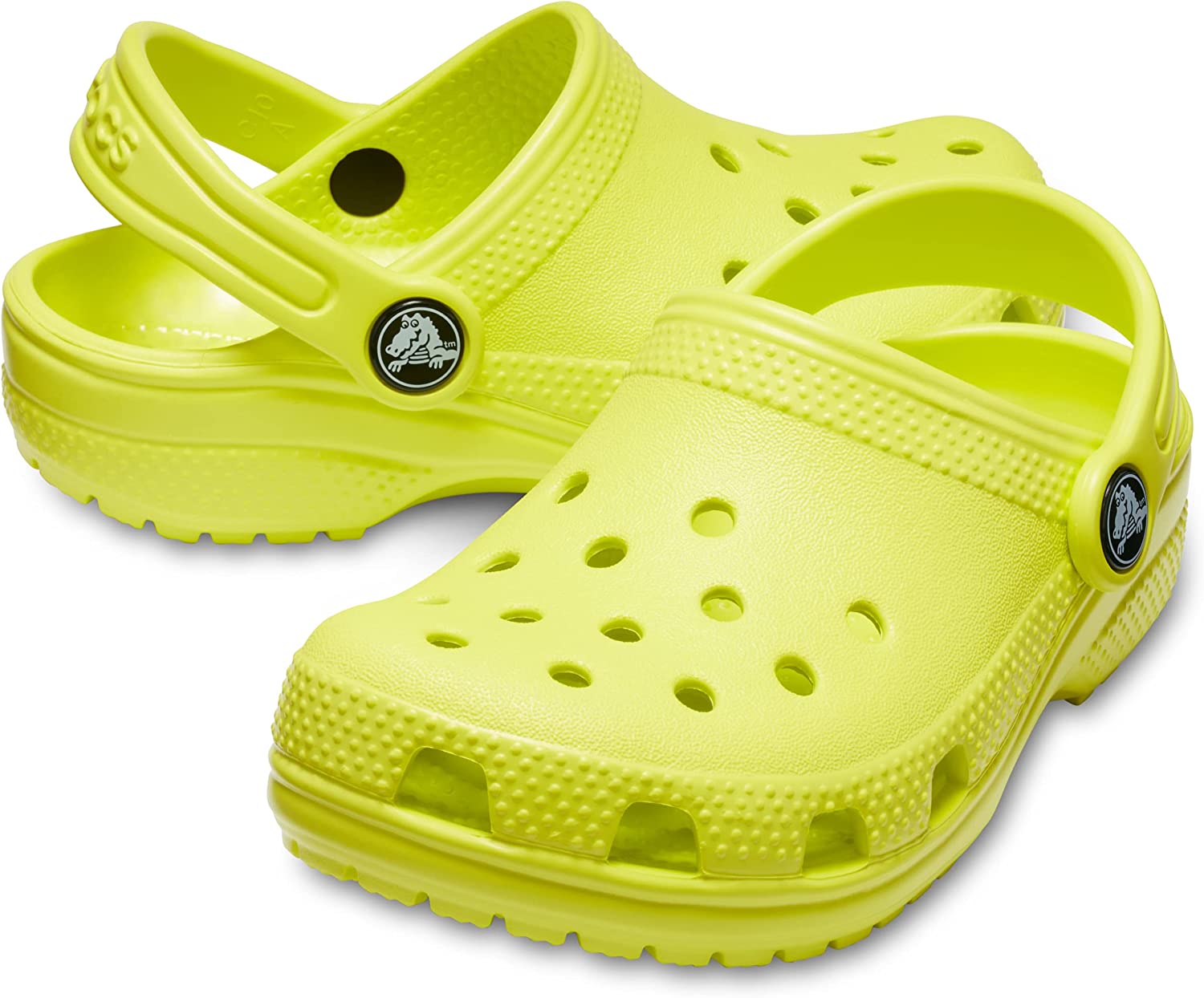 Chodaki dla dzieci Crocs Classic Clog - kolor citrus