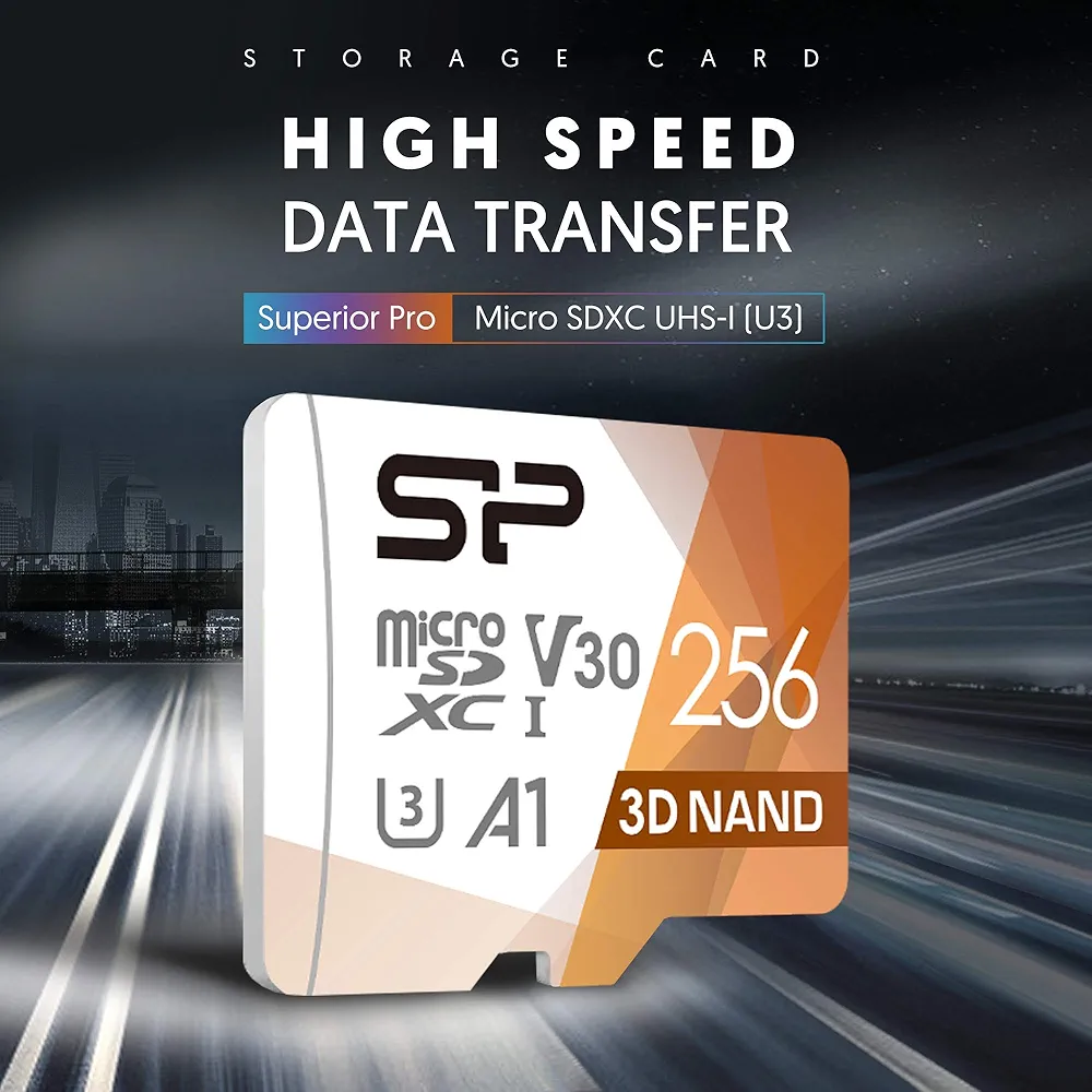 Karta pamięci 256GB / Silicon Power Superior Pro