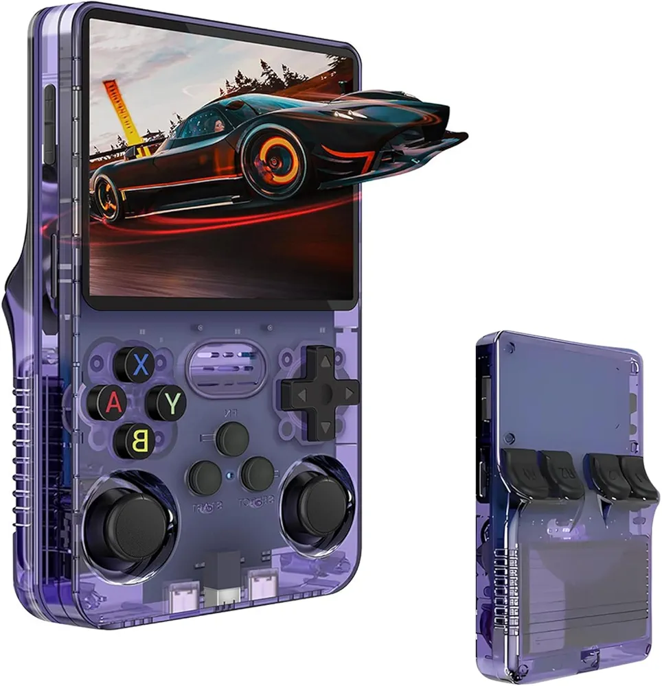R36S Retro Handheld Gaming Console, 3,5-calowy ekran IPS, 64 g
