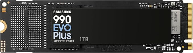 Samsung 990 EVO Plus MZ-V9S1T0 - SSD - crittografato - 1 TB - interno - M.2 2280 - PCIe 5.0 x2 (NVMe)