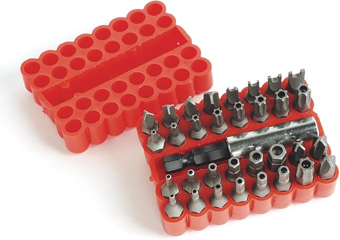 Brüder Mannesmann M297-33 zestaw bitów 33-częściowy Specjalne bity !