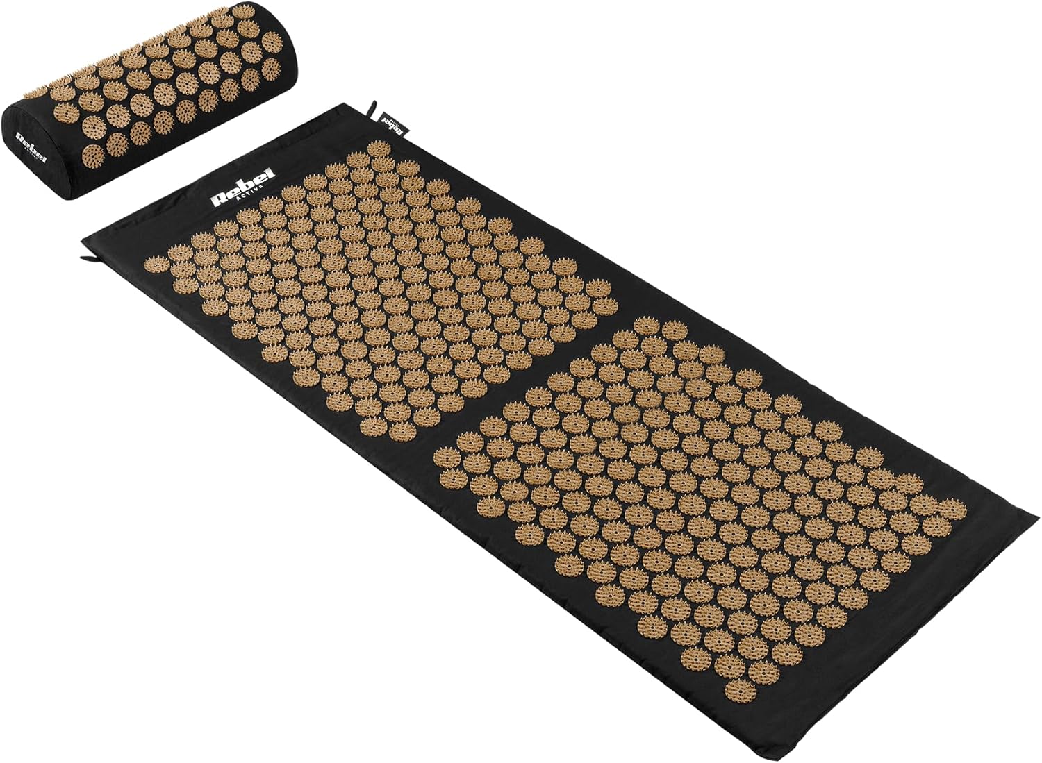 Mata zdrowotna do akupresury z kolcami, zestaw z poduszką 110x42cm, mniejsza w opisie