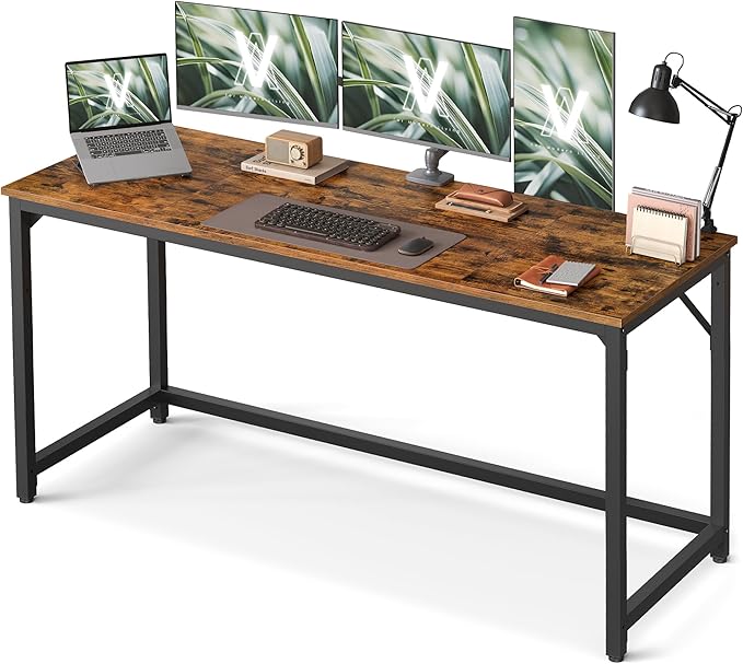 VASAGLE Biurko komputerowe, 160 x 60 x 76 cm