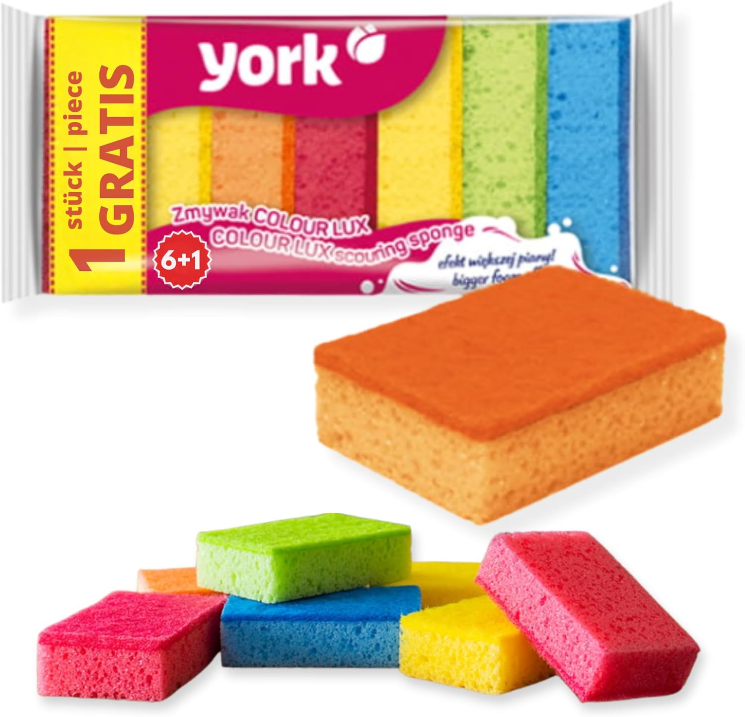 YORK Zmywak Kuchenny 6+1