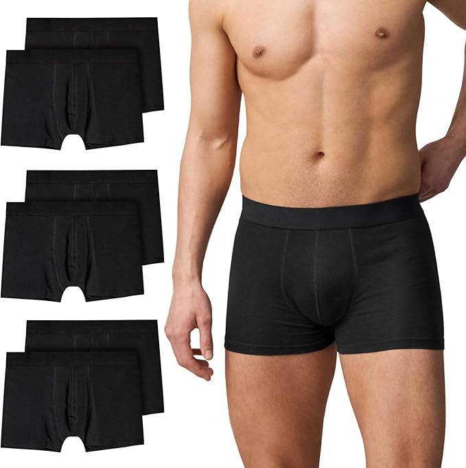 Bokserki QINCAO, 6-sztuk, rozm. M-3XL