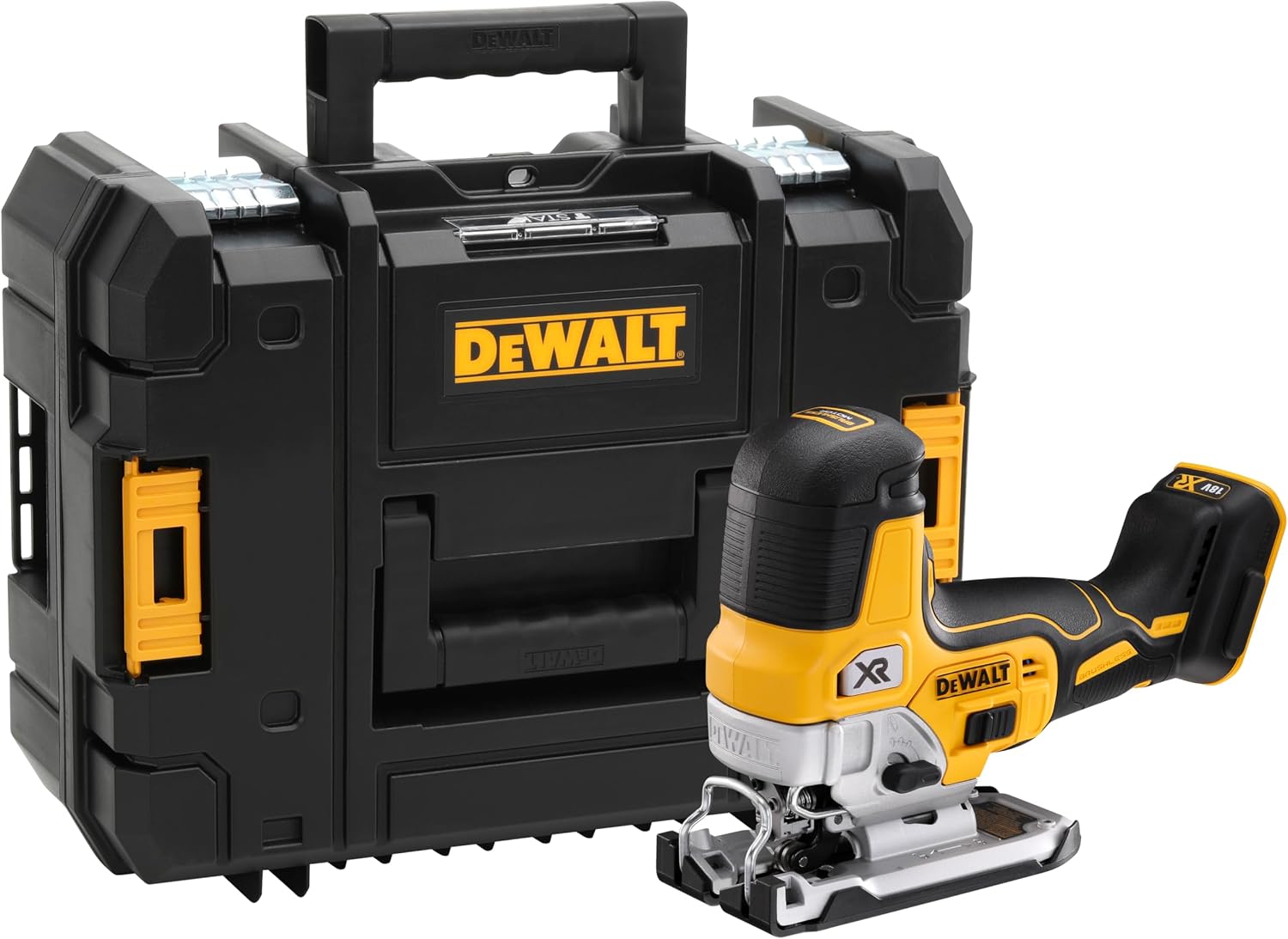 Dewalt Tstak Ii DCS335NT Wyrzynarka Czarny/Żółty + bon 50 złotych na kolejne zakupy