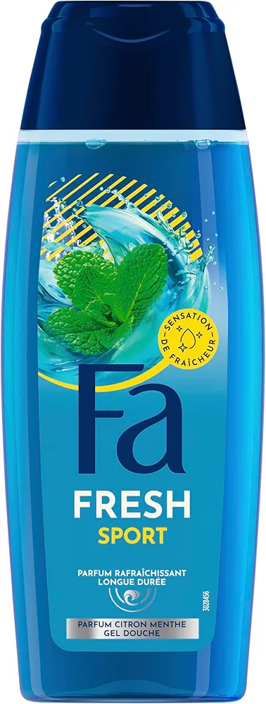 6 sztuk - Fa Men Active Sport Revitalizsing żel pod prysznic 250 ml