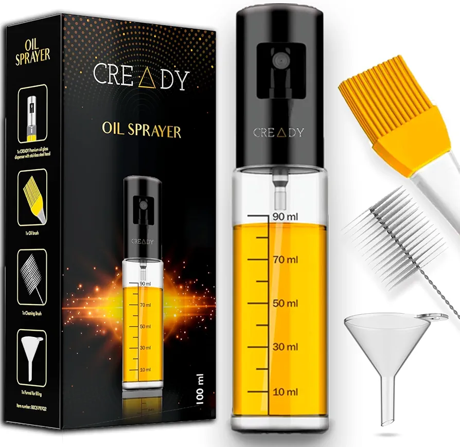 Opryskiwacz olejowy w sprayu - szklany 100ml