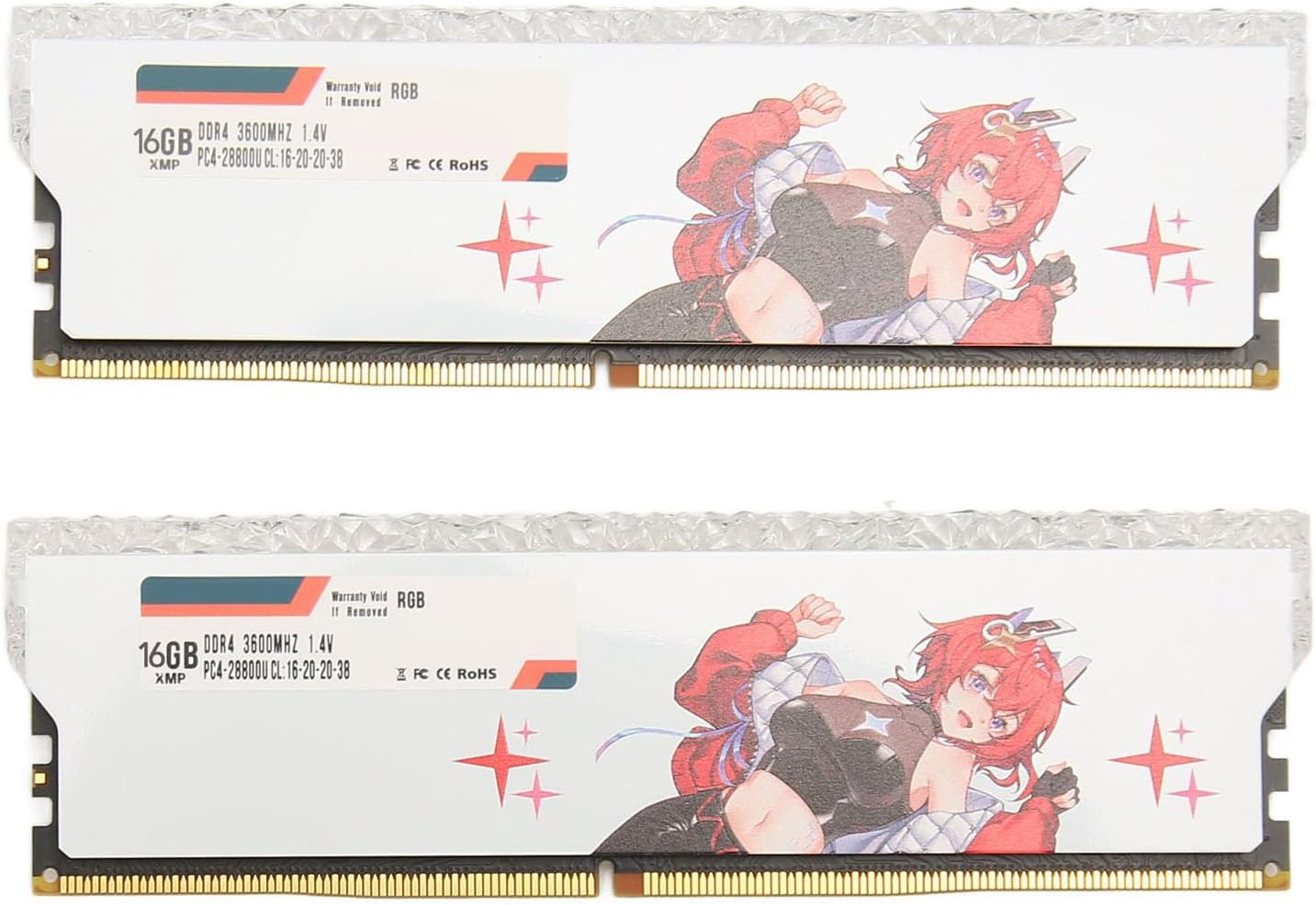 Ram Yctze DDR4, 3600 Mhz Pc4 28800 Cl16 20 20 38 1,35 V 32 GB (2x16 GB)