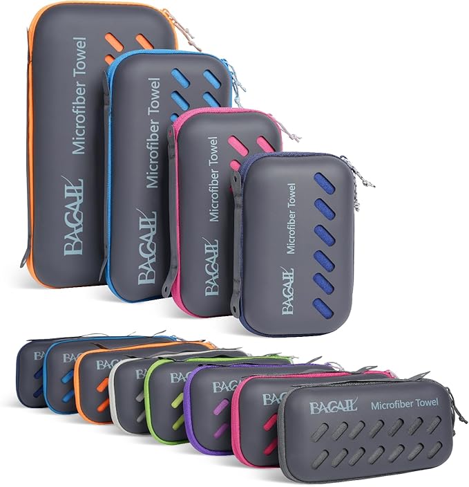 BAGAIL Ręcznik podróżny z mikrofibry