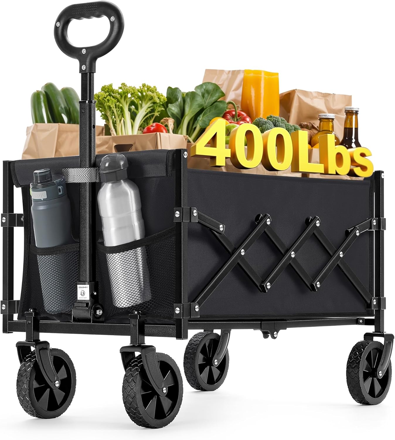 Składany wózek ogrodowy SONGMICS, do 150 kg