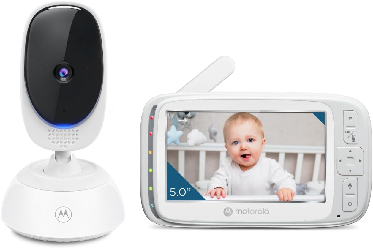 Elektroniczna niania Motorola Nursery VM75, 5-calowy monitor