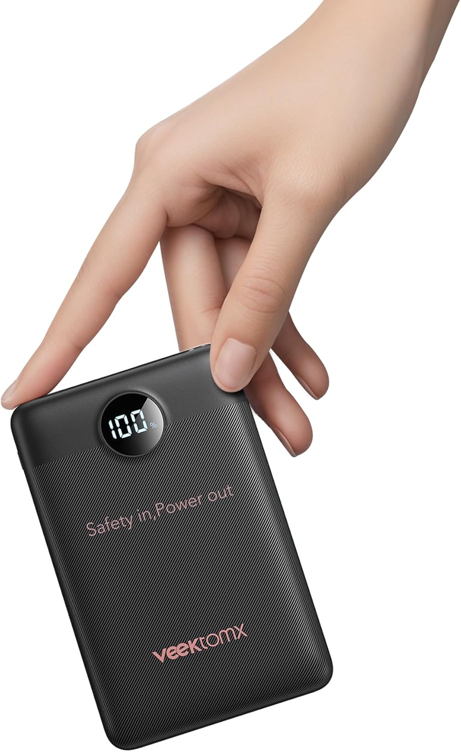 VEEKTOMX Mini Power Bank 10000mAh Mały Power Bank 22.5W Quick Charge, PD 3.0
