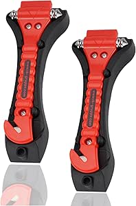 TK Gruppe Timo Klingle zestaw 2 x młotek bezpieczeństwa z nożem do pasów