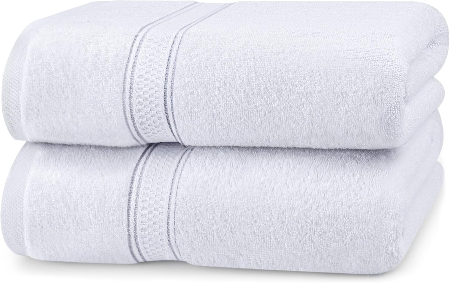 Utopia Towels - zestaw ręczników łazienkowych, 2 szt. (69 x 137 cm) - 100% bawełna ring-spun Premium