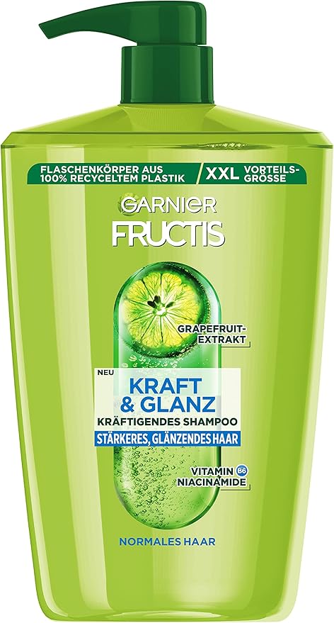 Garnier Fructis szampon wzmacniający i połysk , 1000 ml