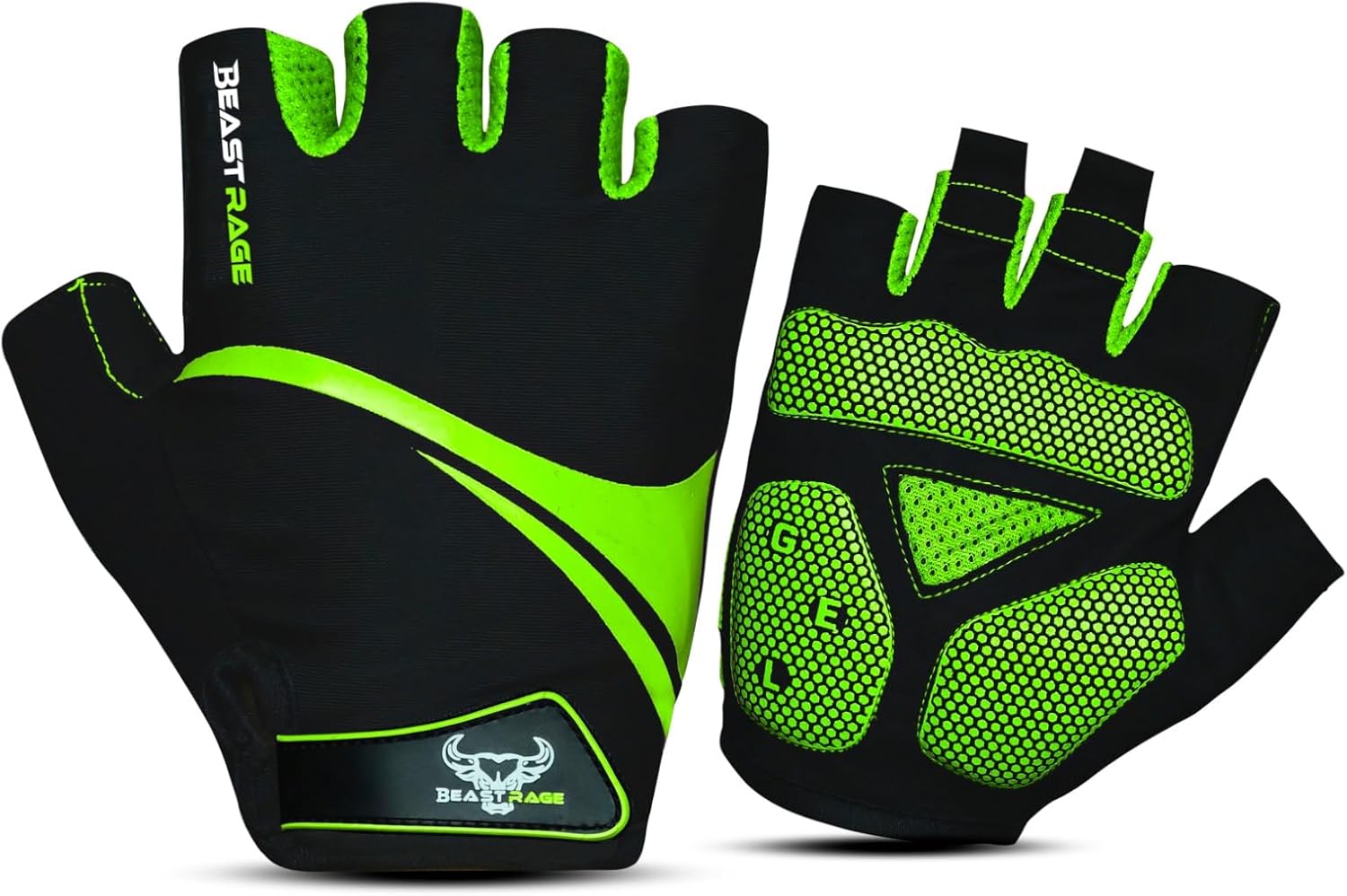 Rękawiczki rowerowe BEAST RAGE (mitenki) rozm. M, L, XL