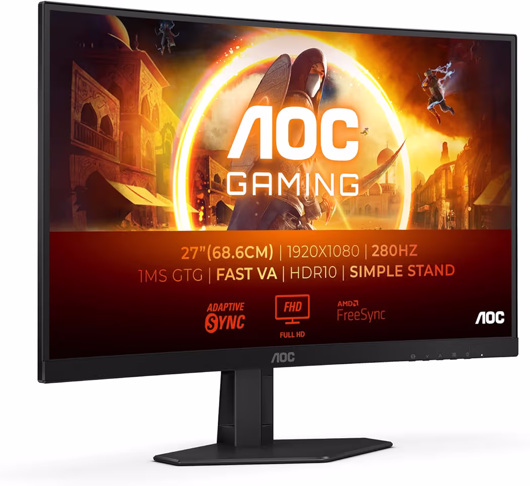 Monitor Gamingowy 27'' AOC C27G4ZXE 280 Hz 1920 x 1080 FullHD