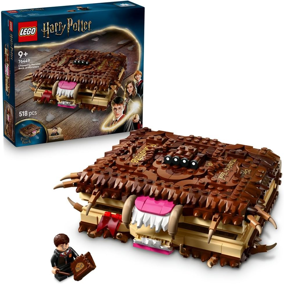 Klocki LEGO Harry Potter Potworna - księga potworów z zębami