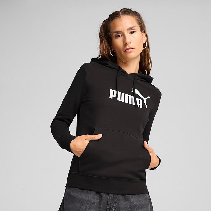 PUMA Bluzy z kapturem Uniseks Ess No. 1 Logo Hoodie Fl