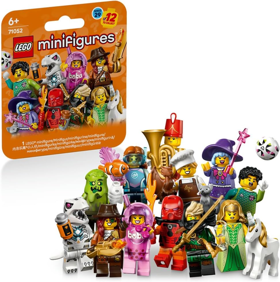 LEGO Minifigurki, Seria 29, tajemnicze pudełko (szt. 8)